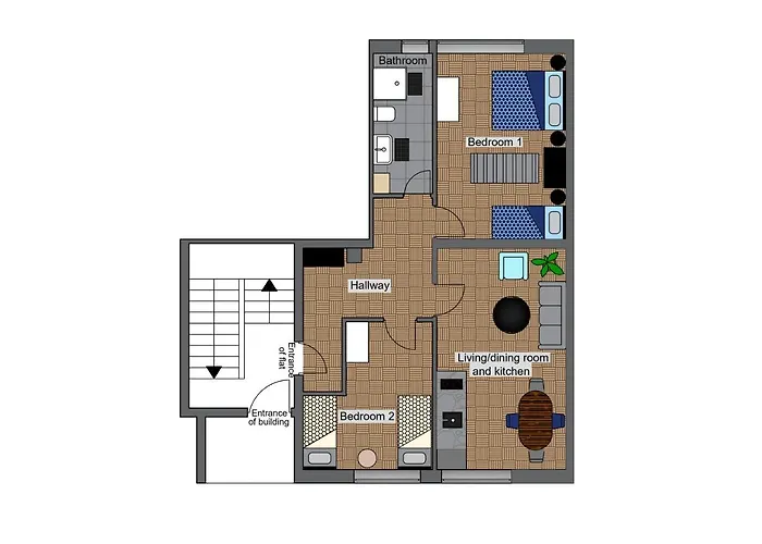 Cosy 2 Bedroom 75m2 * Mönchengladbach